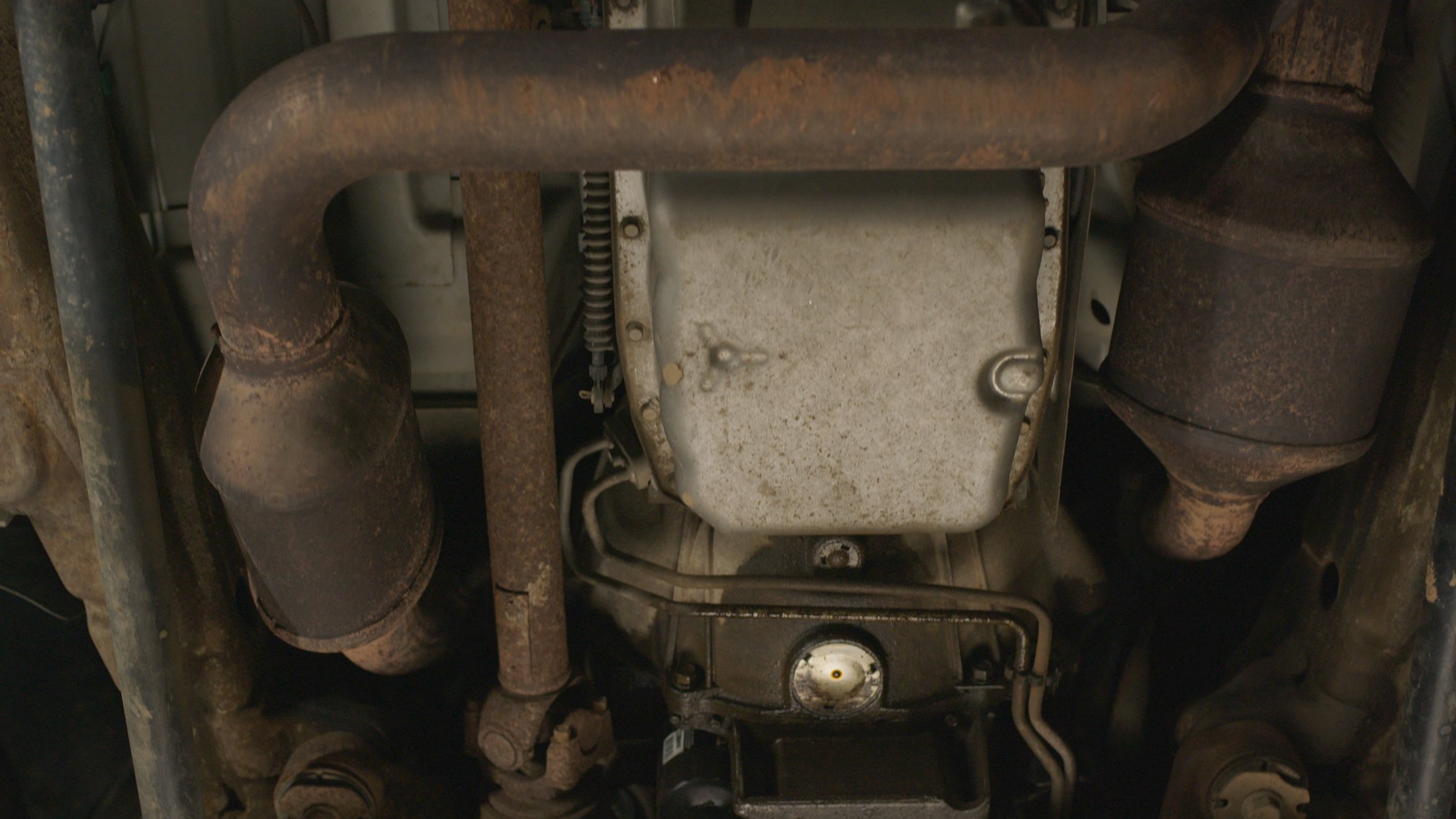 Emissions and undercarriage before